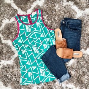 💕Geometric Boutique Tank